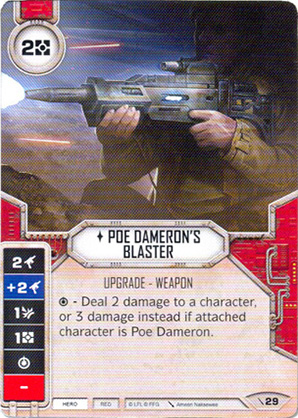 Blaster di Poe Dameron