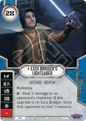 Spada Laser di Ezra Bridger
