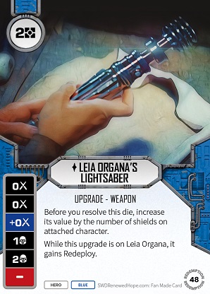 Leia Organa's Lightsaber