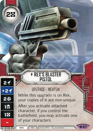 Pistola Blaster di Rex